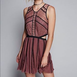 Free people Byzantine Solid Lace Mini size Xs